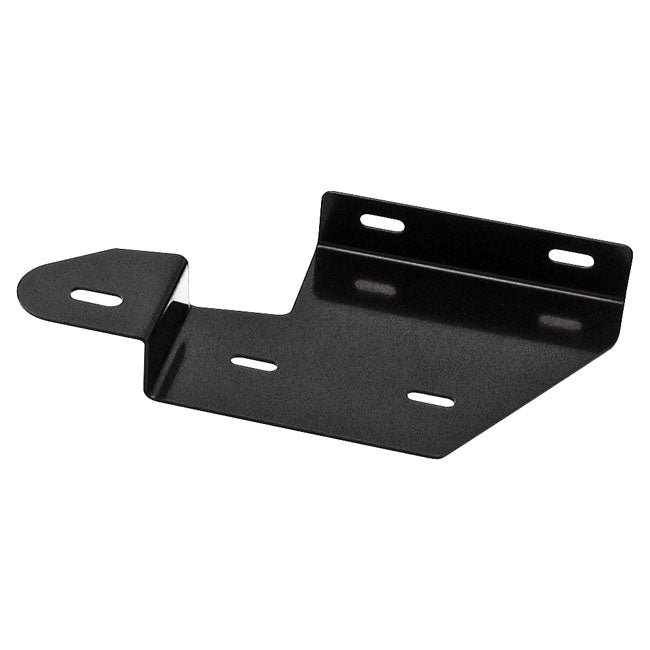 MCS, swingarm bag mount bracket. Black, left