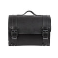 MCS, motorcycle leather suitcase. 26 liter. Black
