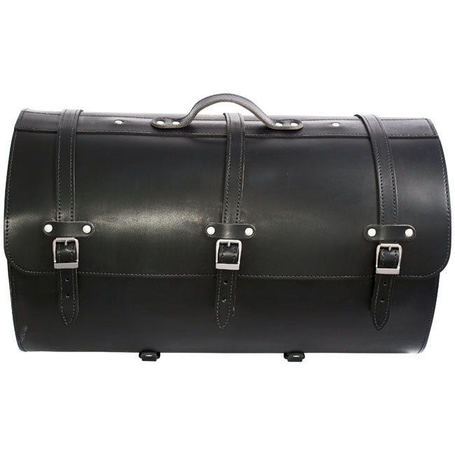 MCS, motorcycle leather suitcase. 67 liter. Black