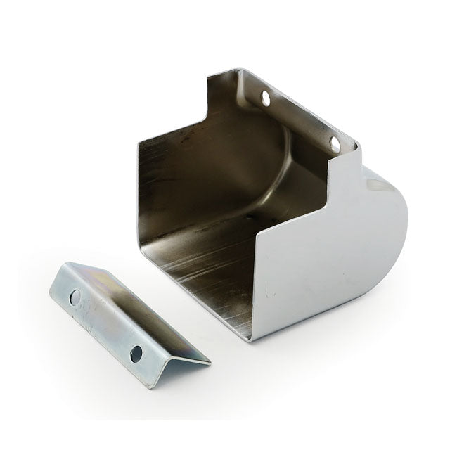 Coil cover, Touring/Sportster OEM style. Chrome — 86-03 XL Sportster; 83-98 FLT/Touring. (Excl. fuel inj.) (NU)