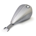 Amen style ribbed gas tank, 2.35 gallon — 07-22 XL Sportster fuel injected models (NU)