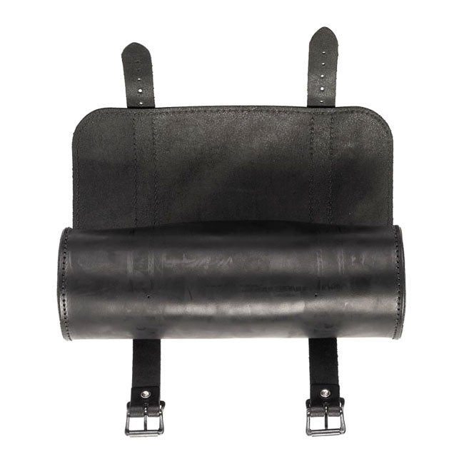 MCS, leather tool roll. Black with black buckles. 1L.
