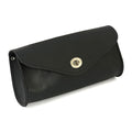 MCS, leather front bag. Black
