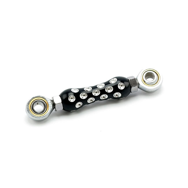 Shifter rod ''Drilled''. Black — 06-17 Dyna (Excl. FXDWG; FLD) (NU)