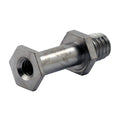 Stud, kickstart return spring. Chrome