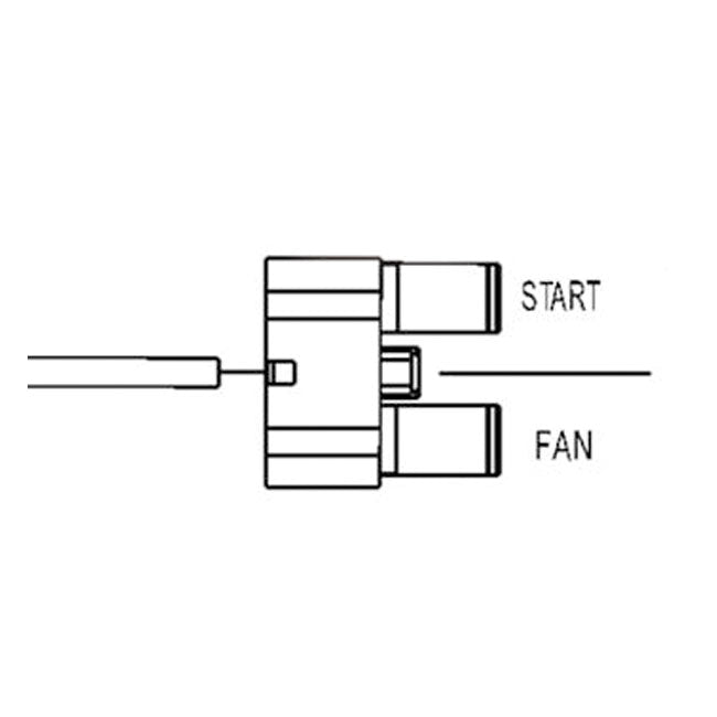 MCS, starter/fan relay, ultra micro 280/spst