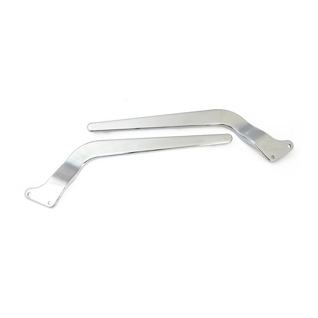 Fender struts, custom smooth — 86-99 Softail (NU)