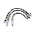 Braided steel oil lines