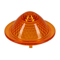 Replacement lens for pointed Bullet lamps. Amber
