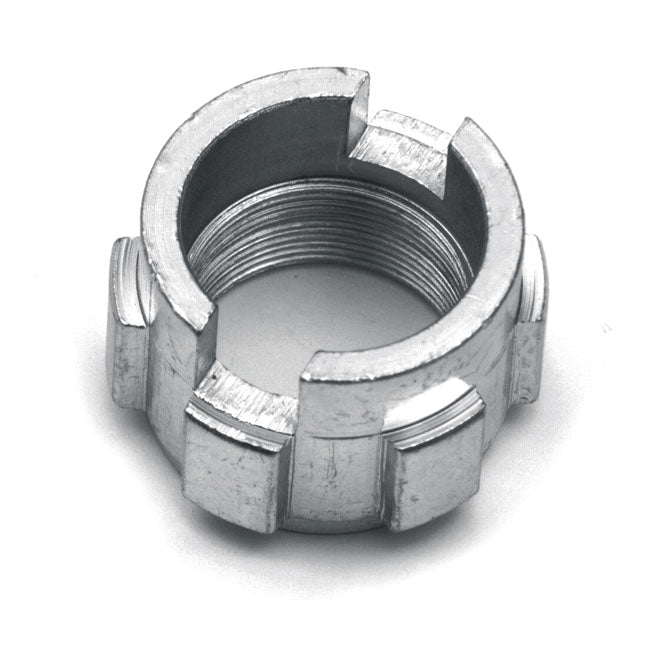 OEM style fork stem nut. Zinc