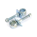 Axle adjuster & cap kit — 97-01 FLT/Touring; 97-04 XL Sportster (NU)