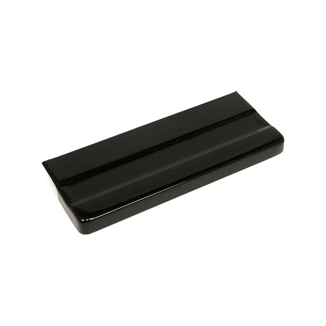 Battery top cover. Black — 73-86 FX (Excl. FXR; FXST); 82-96 XL Sportster (NU)