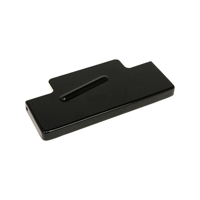 Battery top cover. Black — 97-05 Dyna (NU)