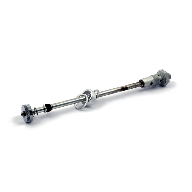 Early style gas valve set. Chrome knob — 40-49 WL; G Servi-Car (NU)