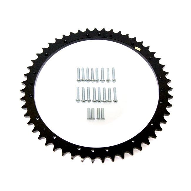 Drum brake sprocket, 51t — 67-72 Big Twin (NU) (hydr. brake)