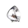 6-1/2" springer headlamp assembly. 6v. Chrome