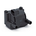 Ignition coil, OEM style single fire. Fuel injected models — 01-06 Softail; 14-16 FLS/S; 02-07 FLT/Touring; 04-11 Dyna. (NU)