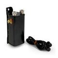 OEM style early 12-volt coil & cable kit, black — 48-69 Big Twin (Excl. 1964 single fire Panhead models) with a 12 volt electrical system (NU)