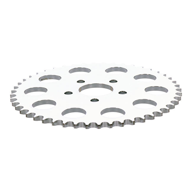 Rear sprocket, chrome. 48t — 82-85 XL Sportster (NU)