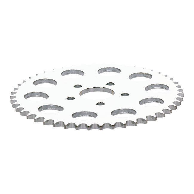 Rear sprocket, chrome. 48t — 82-85 XL Sportster (NU)