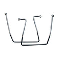 Saddlebag support kit. Chrome — 91-95 Dyna (Excl. FXDWG) (NU)