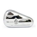 Teardrop tool box ribbed. Chrome — 517666