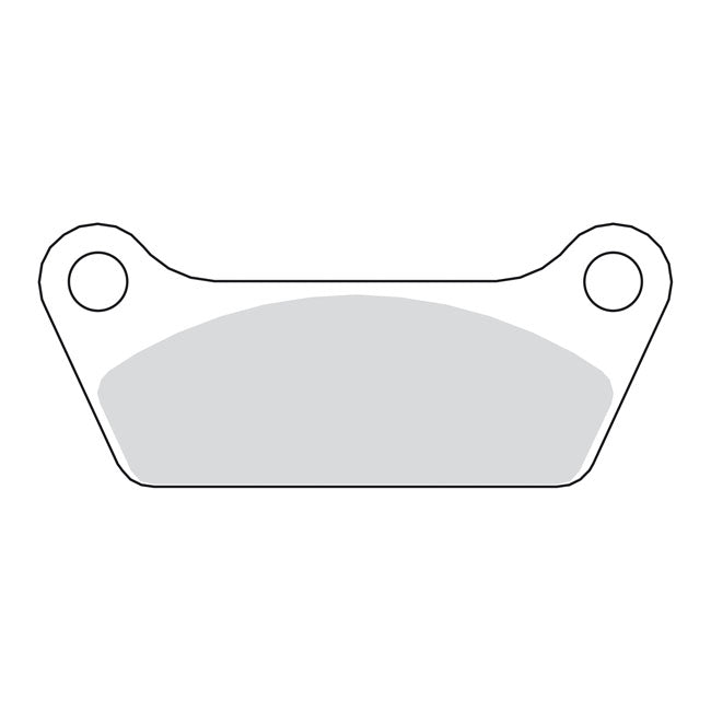 MCS, brake pads rear. Organic — Rear: 81-84 FLH; 80-85 FLT/Touring (NU)