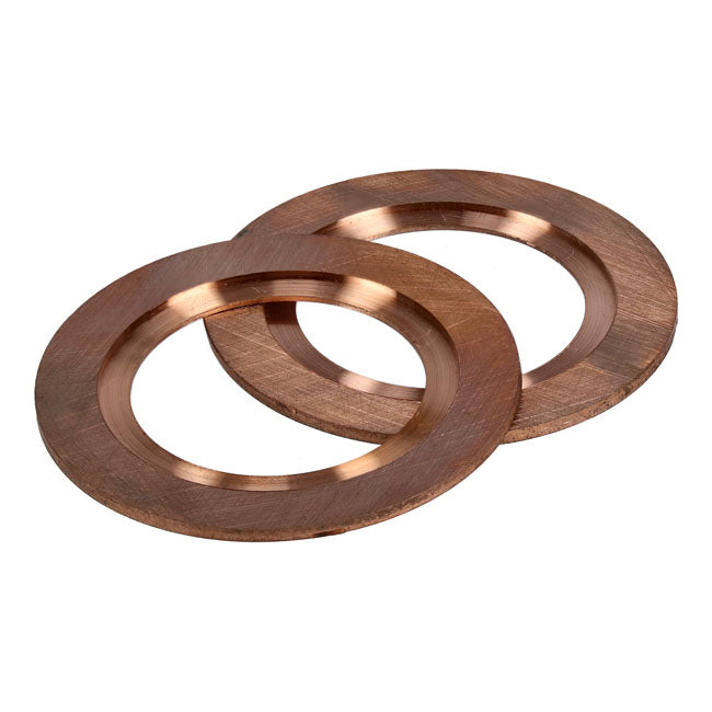 Flywheel thrust washer set, bronze — 57-71 XL Sportster (NU)