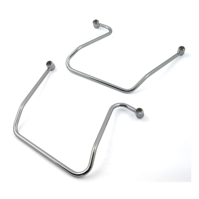 Saddlebag support kit. Chrome — 06-08 FXDWG (NU)