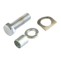 Kick pedal mount kit. Chrome