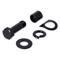 Kick pedal mount kit. Black