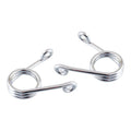 Scissor solo seat spring, chrome 3"