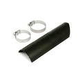 FL 2-1 exhaust header heatshield. lower right, rear — Fits stock 2 in 1 exhaust systems on 70-E78 FL; 71-75 FX and all 70-84 FL models with stock crossover systems.