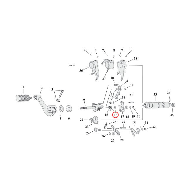 Washer, spring spacer