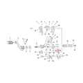 Washer, shifter bushing retaining ring