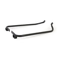 Saddlebag support bracket set. Black — 04-08 FLTR; FLHRS; 06-08 FLHX (NU)