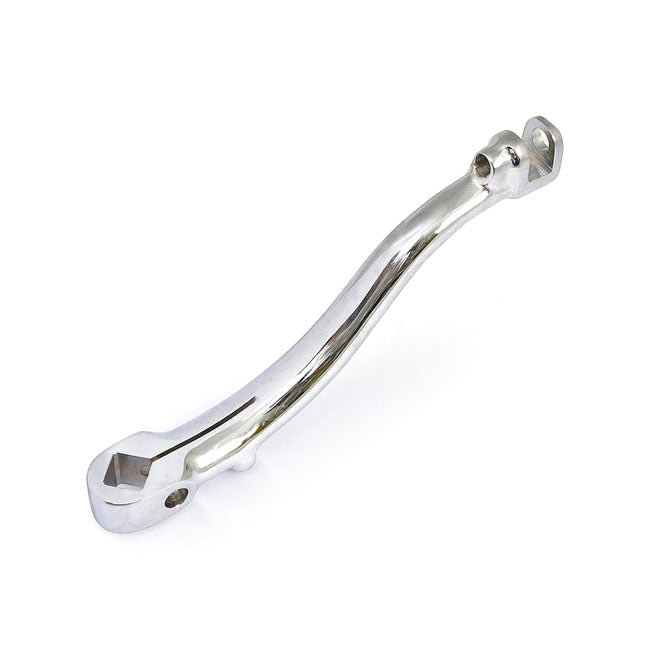 45" Flathead kickstart arm. Chrome