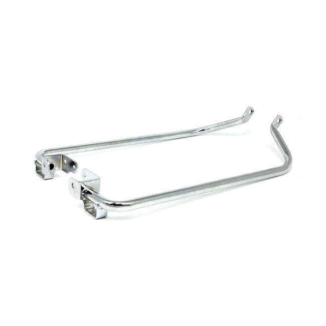 Saddlebag support bracket set. Chrome — 14-25 FLT/Touring