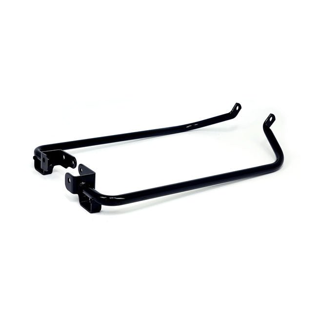 Saddlebag support bracket set. Black — 14-25 FLT/Touring