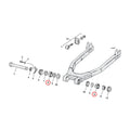 Bearing, swingarm. left & right