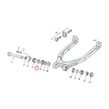 Bearing spacer, outer. swingarm