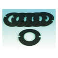 James, generator mount gasket — 58-69 FL; 58-E84 XL Sportster. With 2-brush generators (NU)