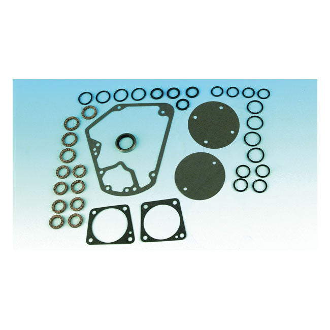 James, cam gear change gasket kit. 70-92 B.T. — 70-92 Big Twin (NU)
