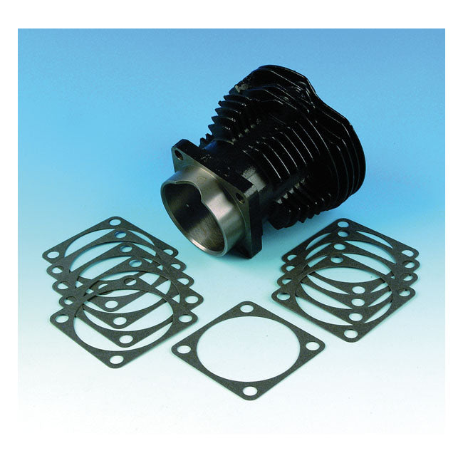 James, cylinder base gaskets FR/RR. .031" paper — 36-47 61"/74" Knucklehead; 37-48 74/80" Flathead; 30-36 VL models; 21-29 J models (NU)