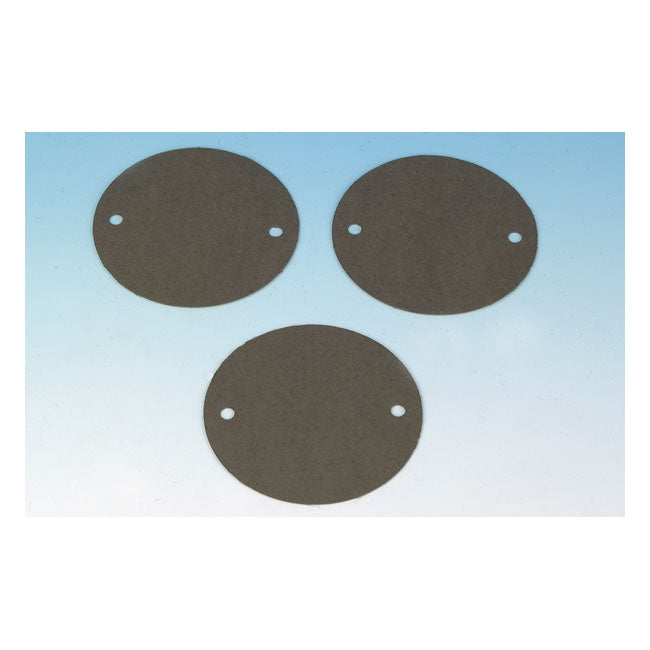 James, point cover gasket. .031" paper — 70-99 Evo Big Twin; 71-03 XL Sportster (NU)