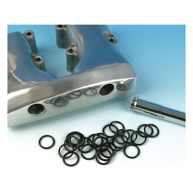 James, o-ring rocker/pushrod/kickstart shaft/oil defl. plate