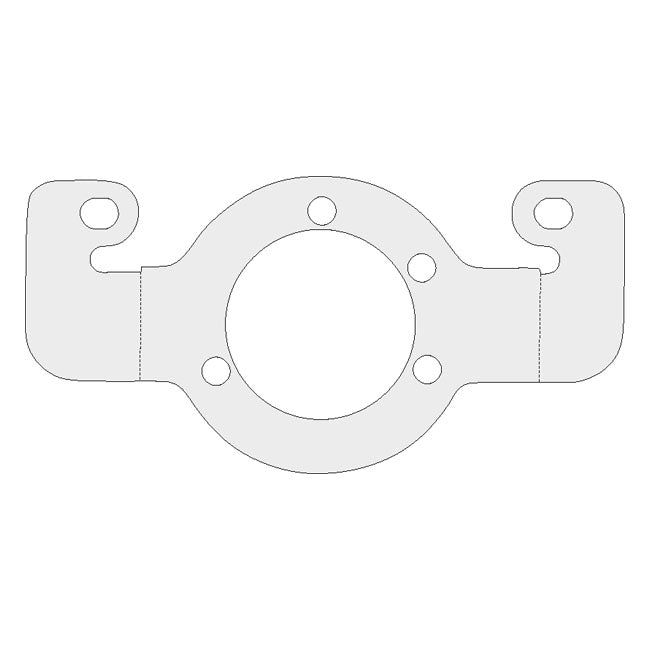 Air cleaner adapter bracket. Chrome — 86-87 XL Sportster (NU)