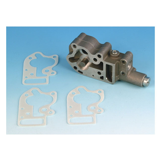 James, oil pump body to cover gasket. Mylar — 68-E80 Big Twin (NU)