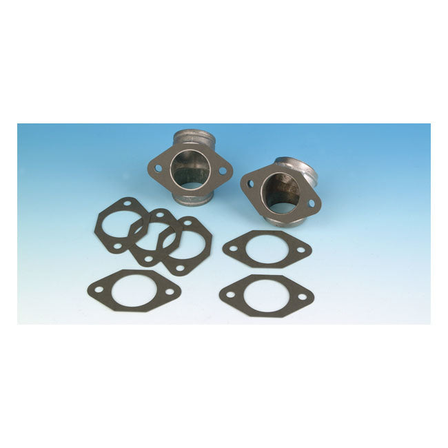 James, carburetor to manifold gasket. Keihin — L78-89 Big Twin; L78-87 XL Sportster. With OEM Keihin butterfly carburetor (NU)