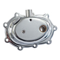 Transmission end cover. kickstart. Chrome